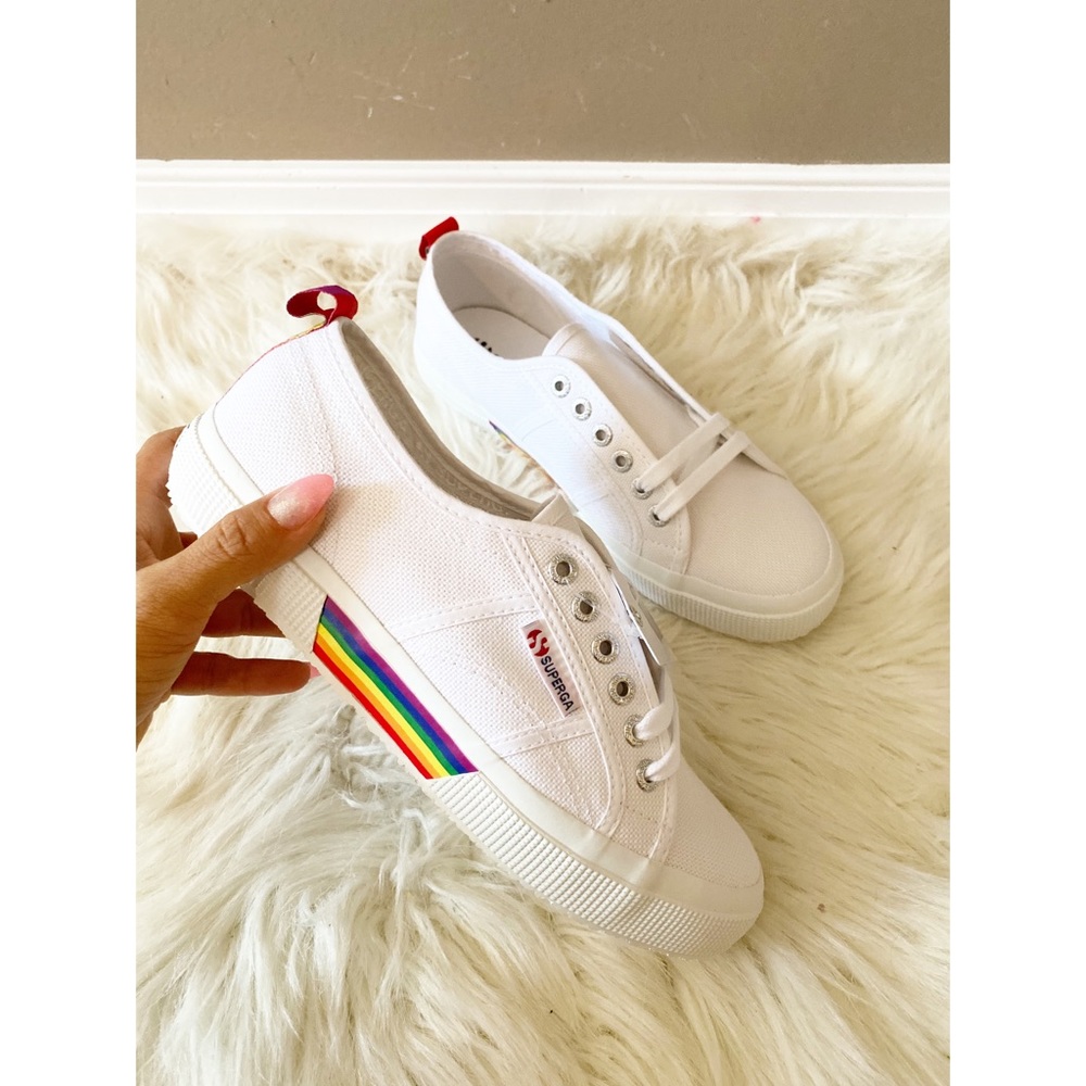 Nib Superga Pride Backstrap Multi Sneakers - image 1